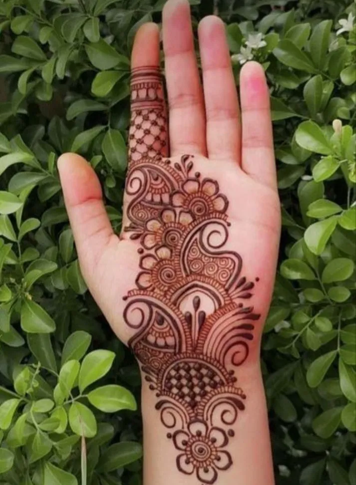 Arabic Mehndi Design For Front Hand