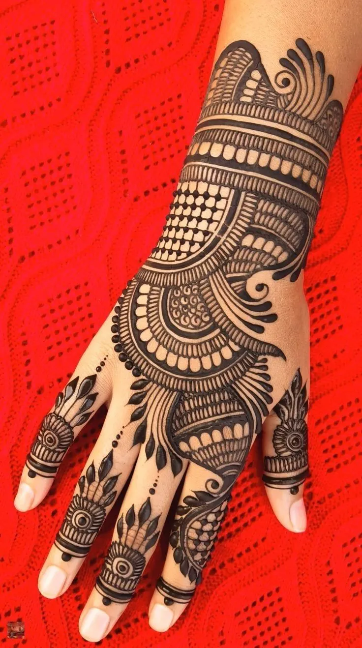 Arabic Mehndi Designs For Back Hand