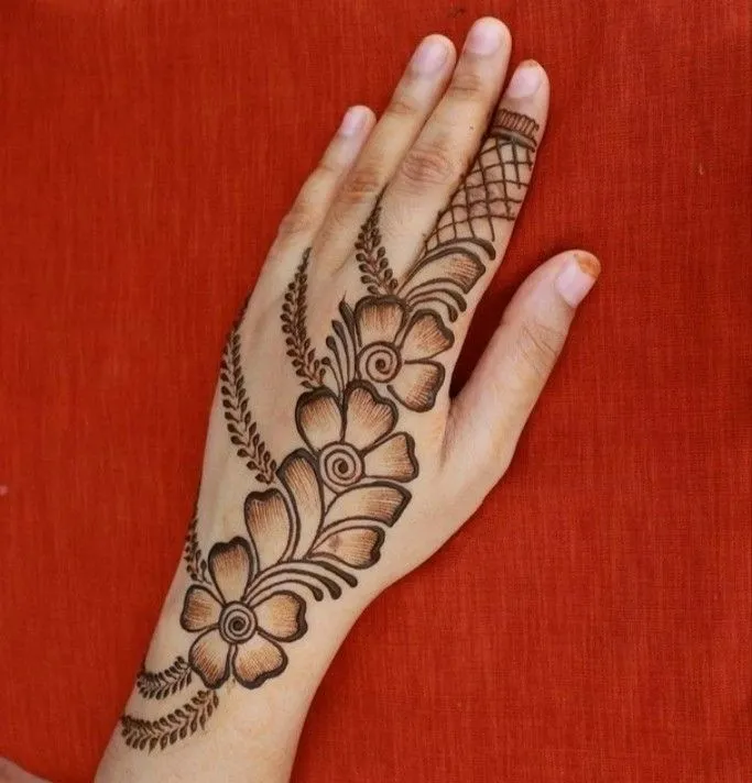Arabic Mehndi Designs For Back Hand