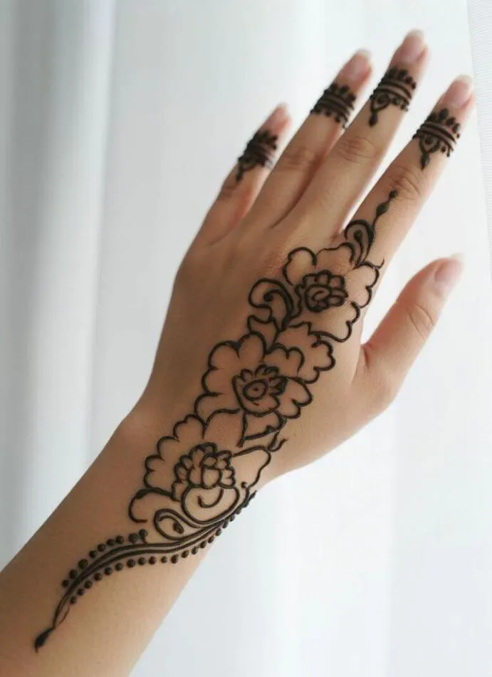 Arabic Mehndi Designs For Back Hand