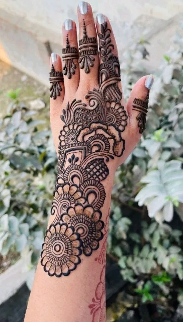 Arabic Mehndi Designs For Back Hand