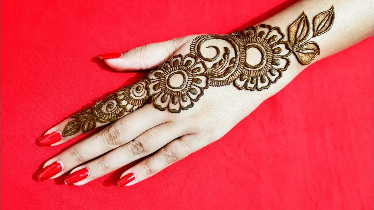 Arabic Mehndi Designs For Back Hand