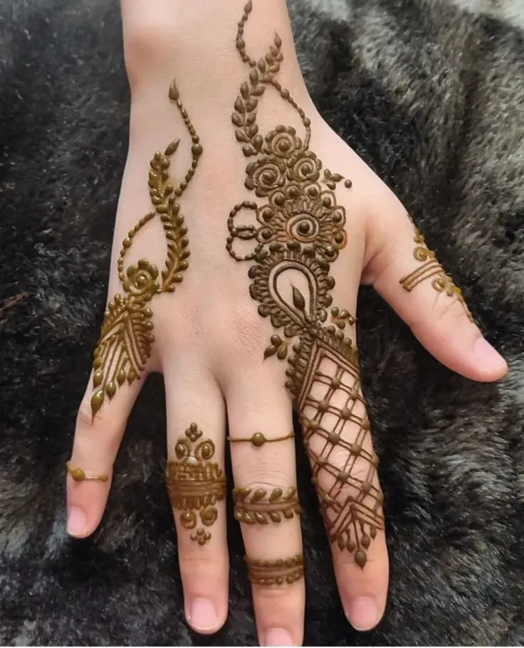 Arabic Mehndi Designs For Back Hand