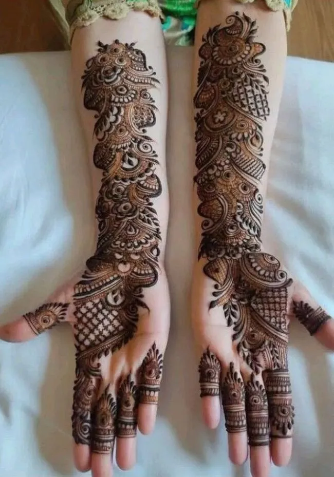 Arabic Mehndi Designs For Full Hands