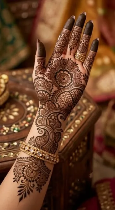 Arabic Mehndi Designs For Full Hands Images