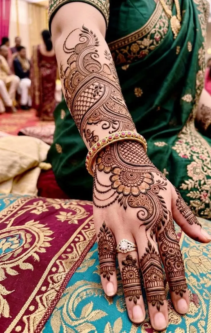 Arabic Mehndi Designs For Full Hands Pics