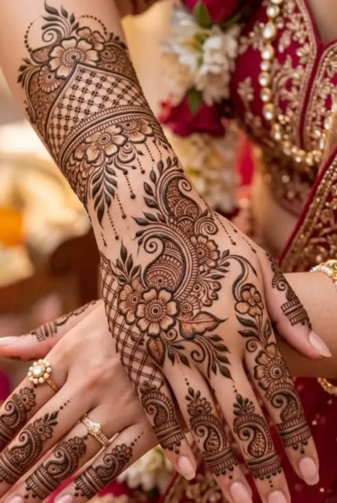 Arabic Mehndi Designs For Full Hands Pictures