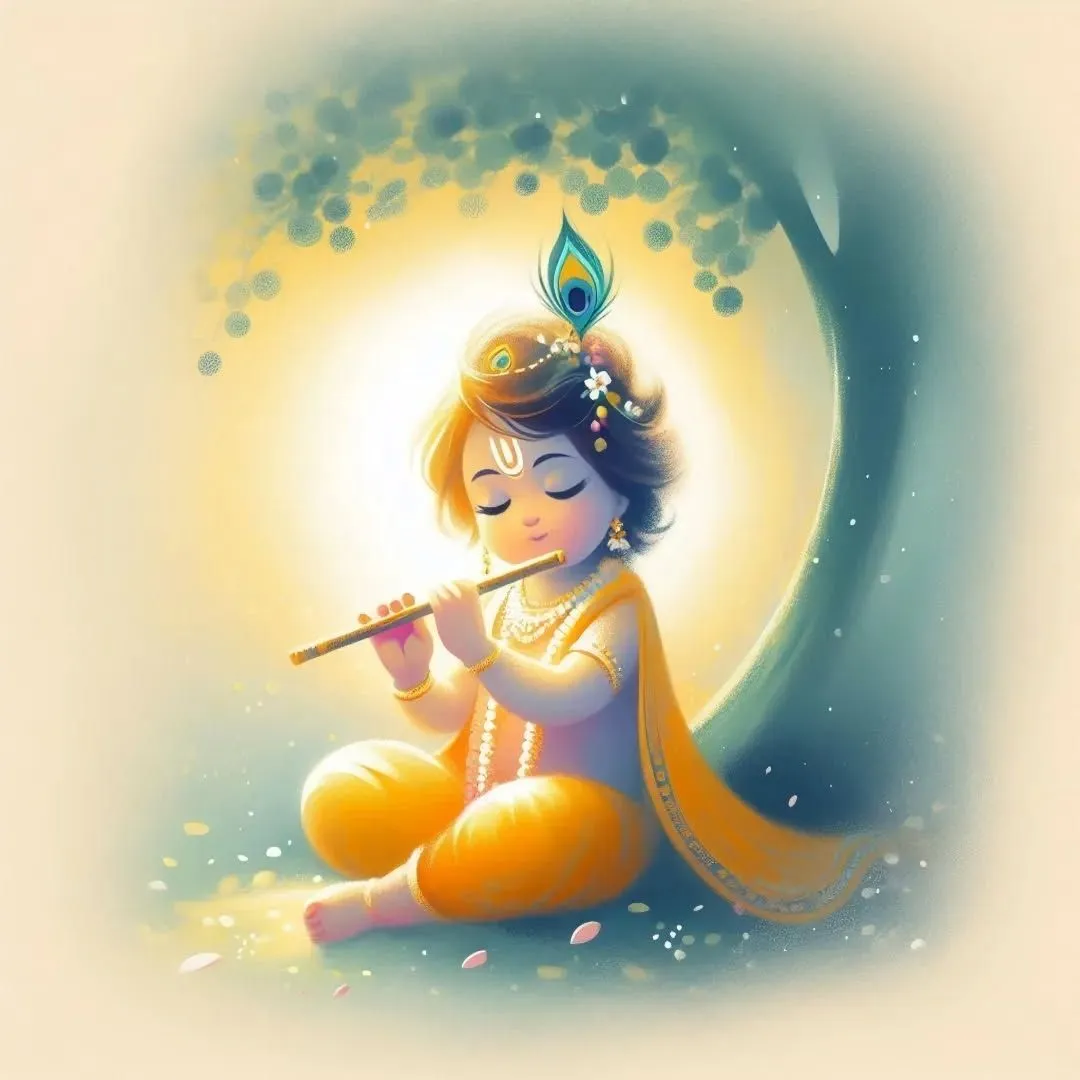 Cute Krishna Images