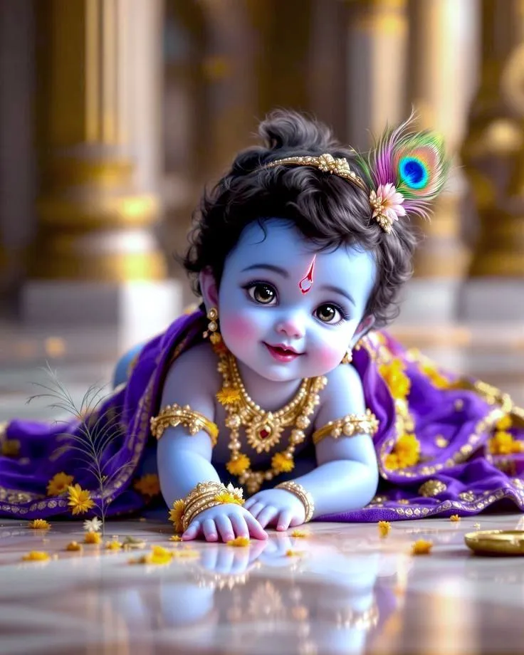 Cute Krishna Images
