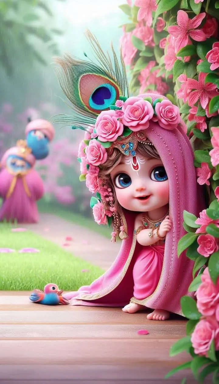 Cute Krishna Images