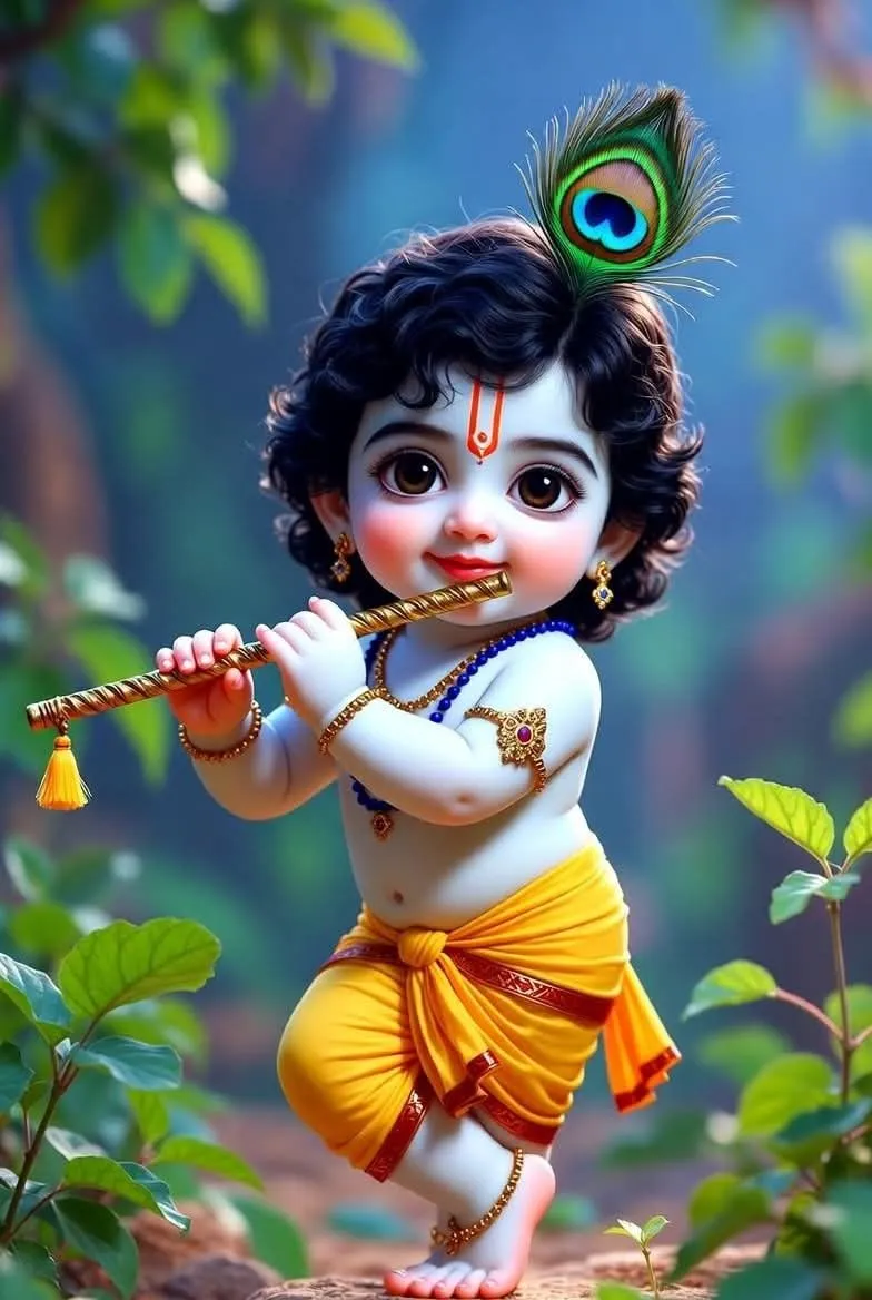 Cute Krishna Images
