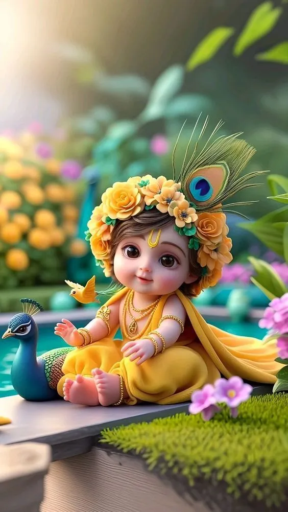 Cute Krishna Images