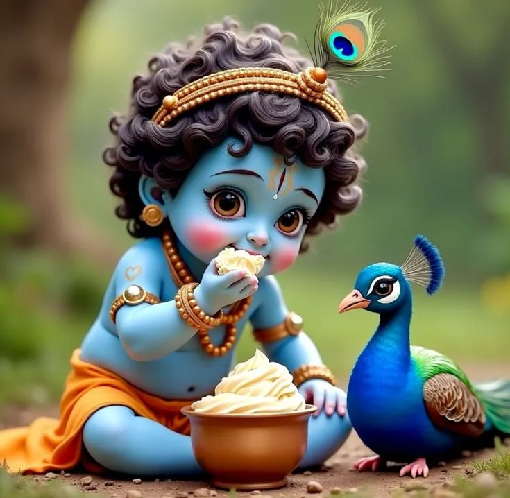 Cute Krishna Images