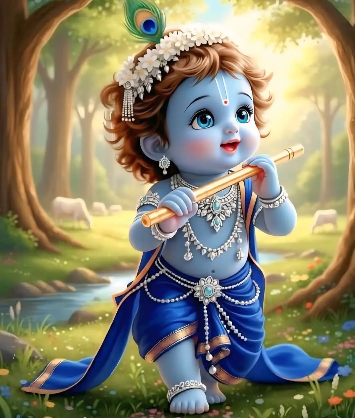 Cute Krishna Images