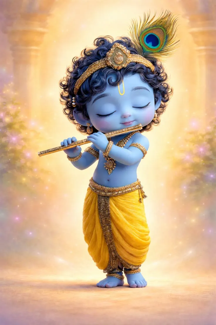 Cute Krishna Images