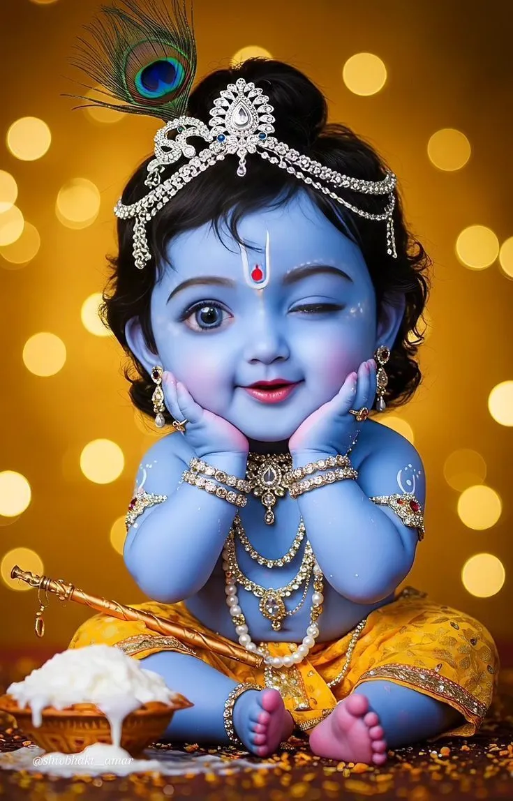 Cute Krishna Images