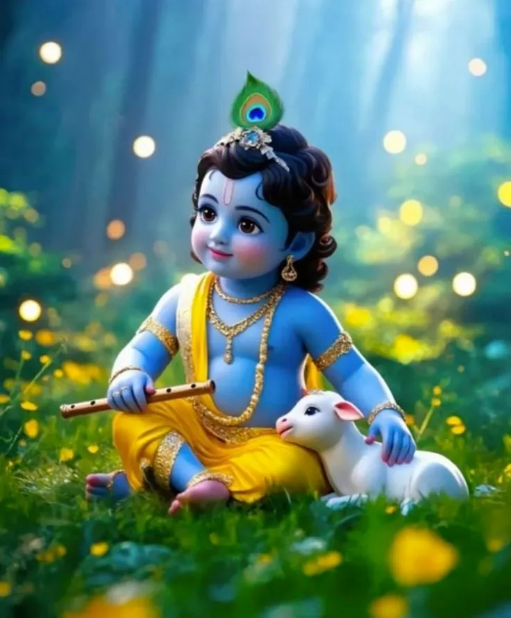 Cute Krishna Images