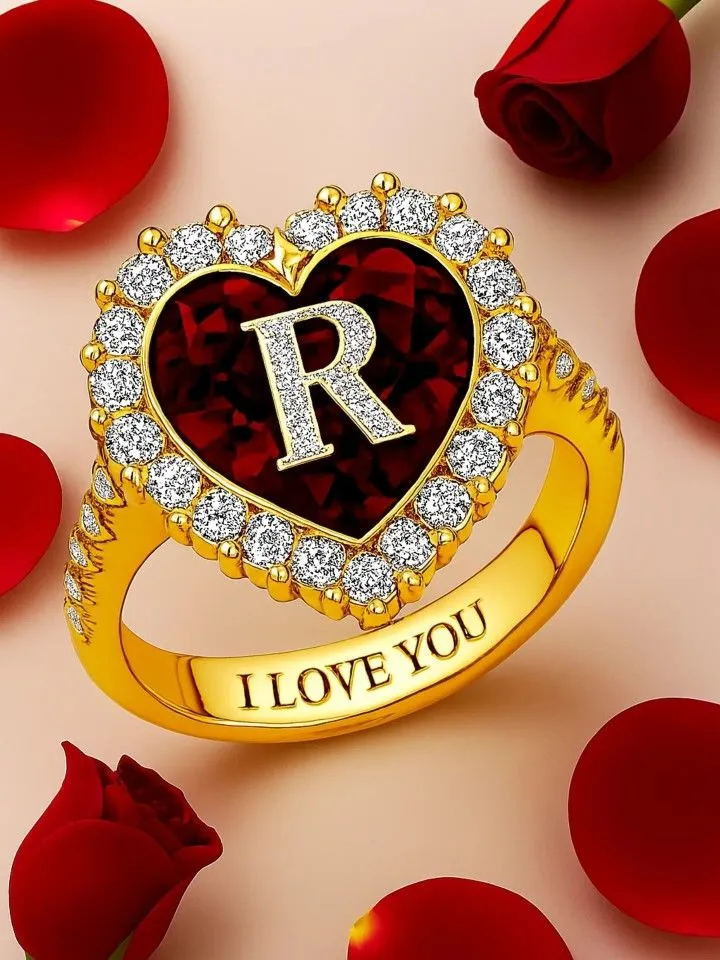 cute r love heart photo