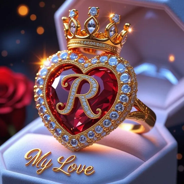 cute r love heart pic