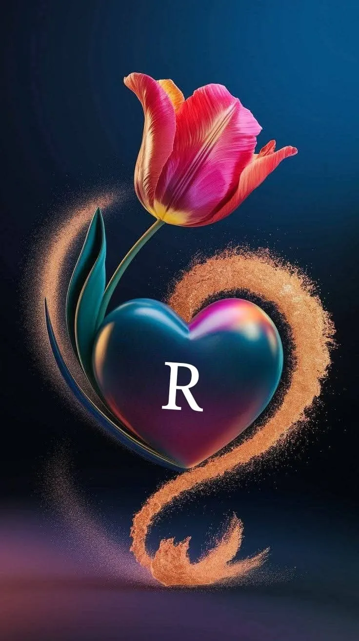 cute r love heart picture