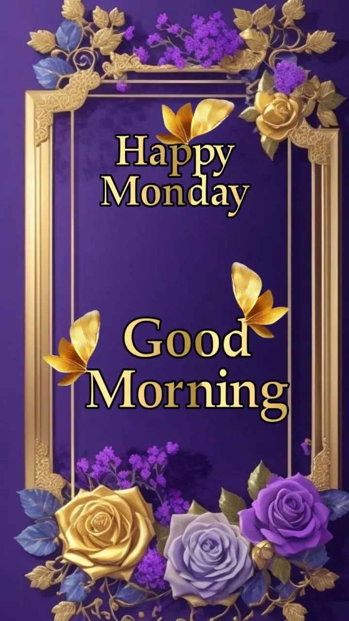 Good Morning Happy Monday Images