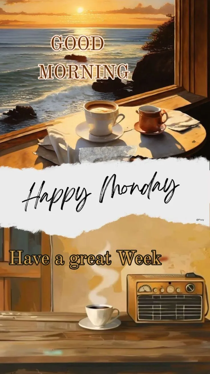 Good Morning Happy Monday Images