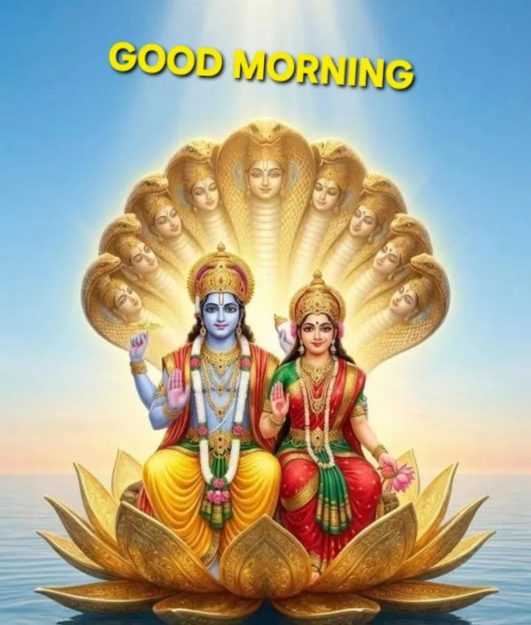 Good Morning Hindu God Pic