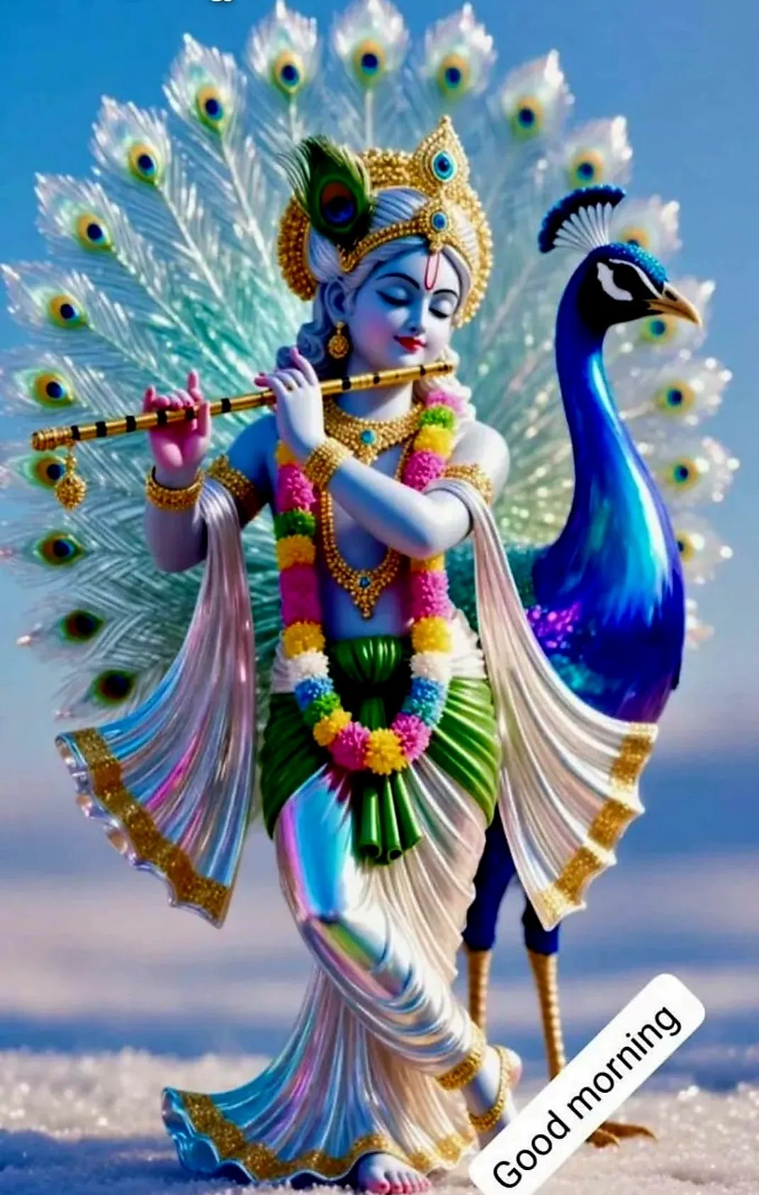 Good Morning Krishna Images