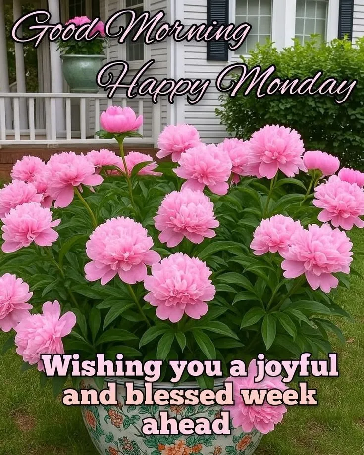 Good Morning Monday Wishes Images