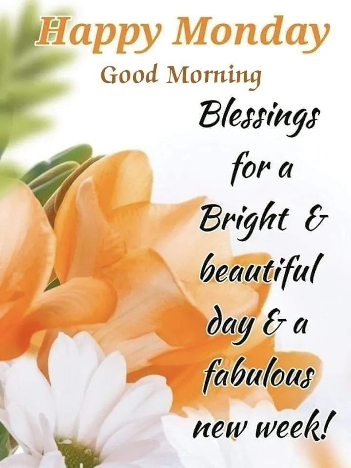 good morning monday wishes picture