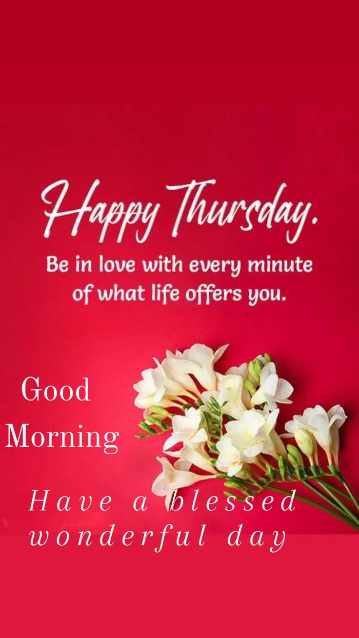 Good Morning Thursday Wishes