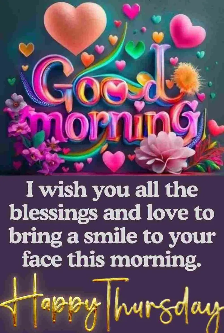 Good Morning Thursday Wishes