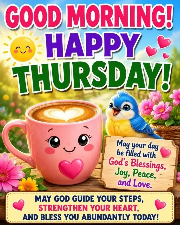 Good Morning Thursday Wishes Images