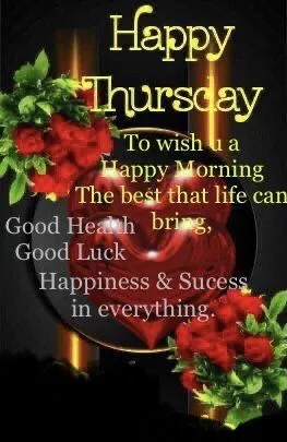 Good Morning Thursday Wishes Picture