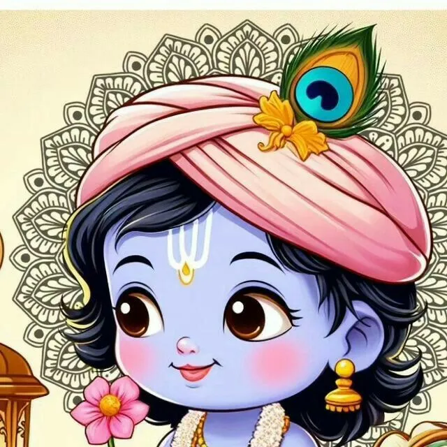 Krishna Cartoon Images