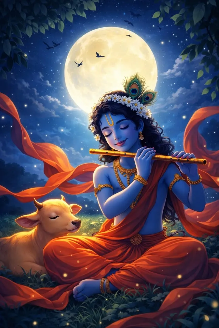 Krishna Cartoon Images