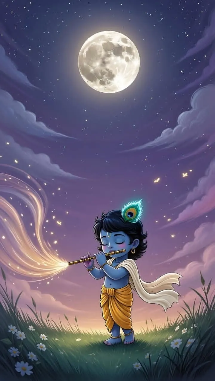 Krishna Cartoon Images