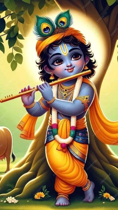 Krishna Cartoon Photo
