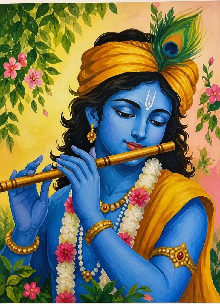 Krishna Painting Dp