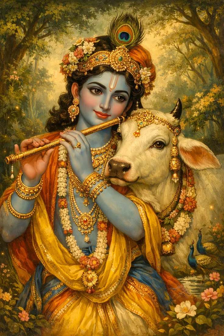 Krishna Painting Images