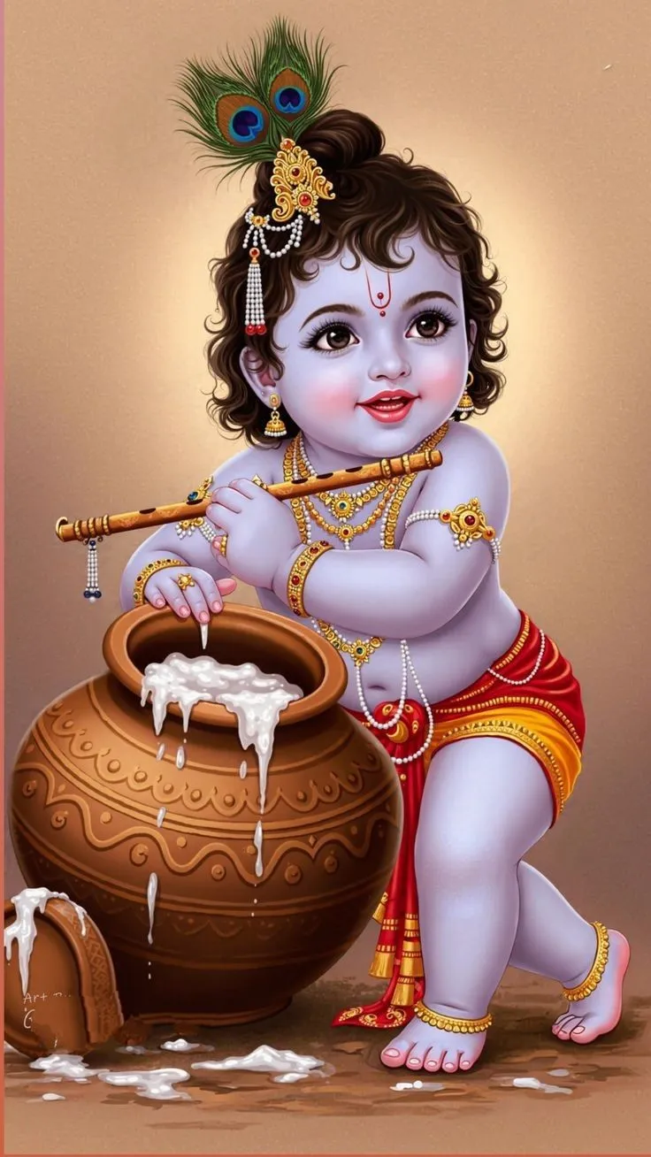 Krishna Painting Images