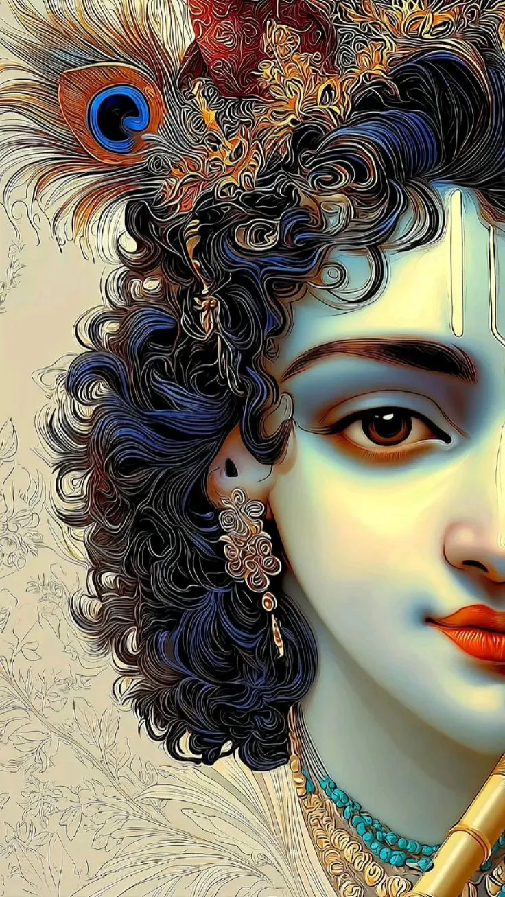 Krishna Painting Images