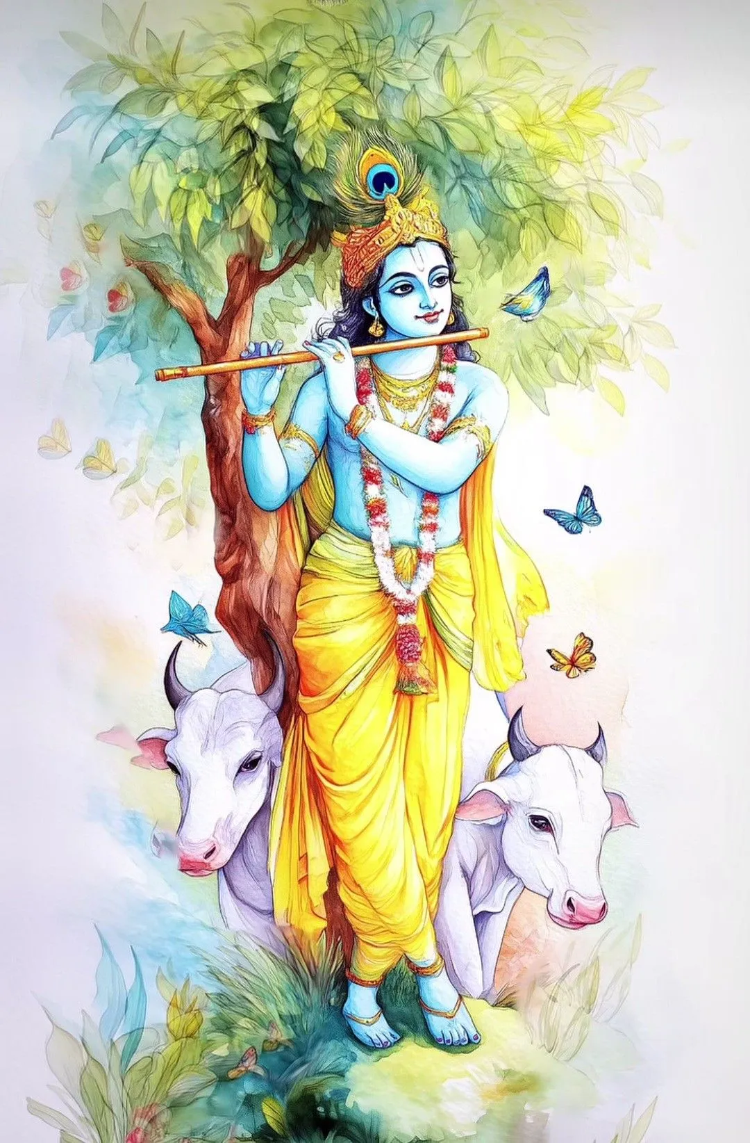 Krishna Painting Photos