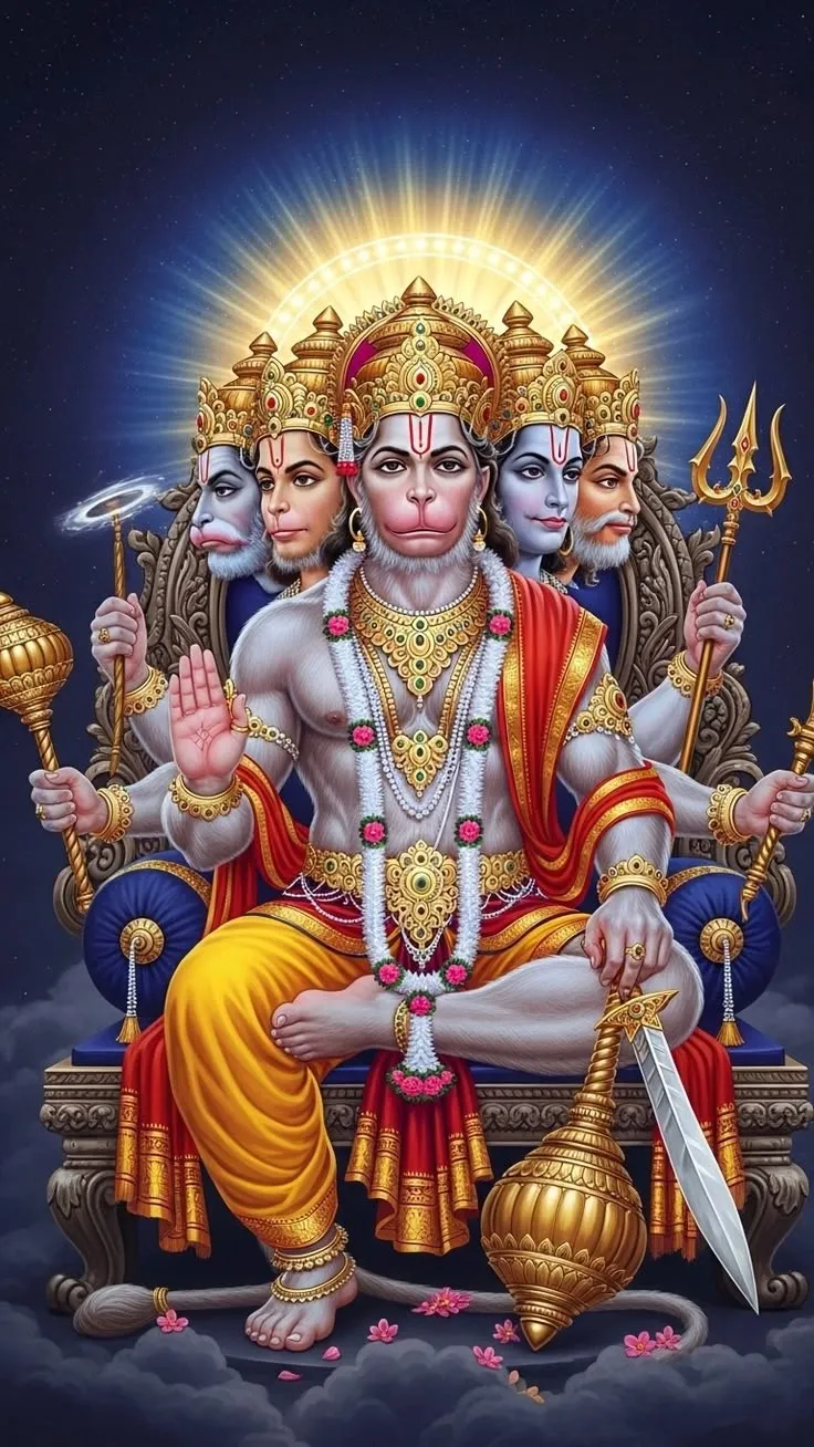 Panchmukhi Hanuman Image Panchmukhi Hanuman Image