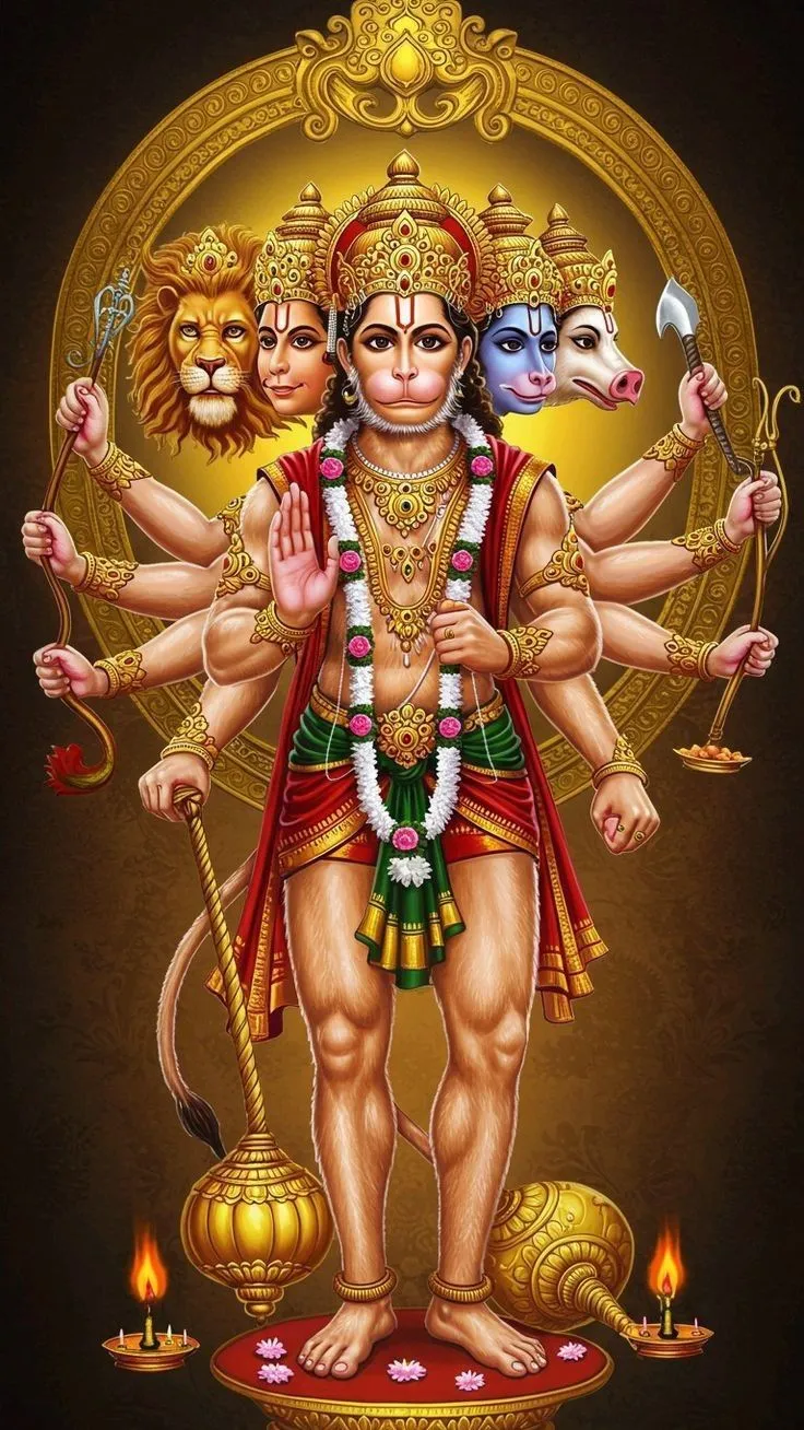 Panchmukhi Hanuman Image