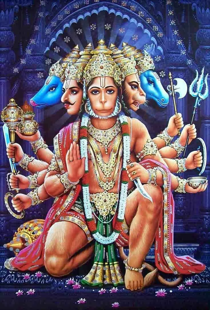panchmukhi-hanuman-image-10 Panchmukhi Hanuman Image