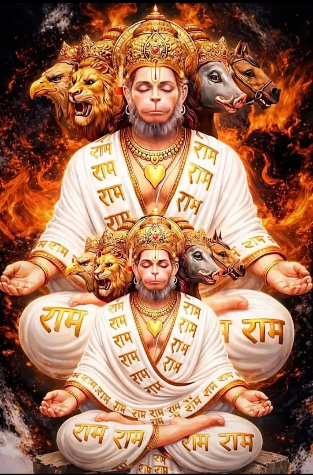 Panchmukhi Hanuman Image