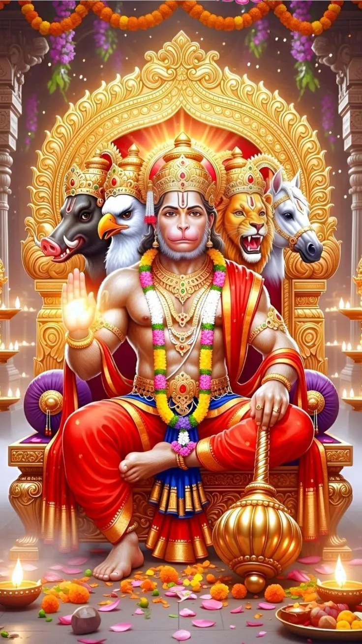 Panchmukhi Hanuman Image