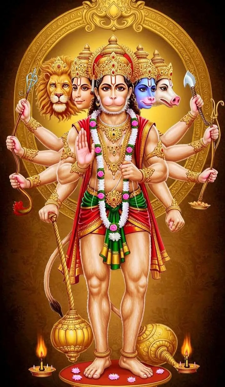 Panchmukhi Hanuman Image
