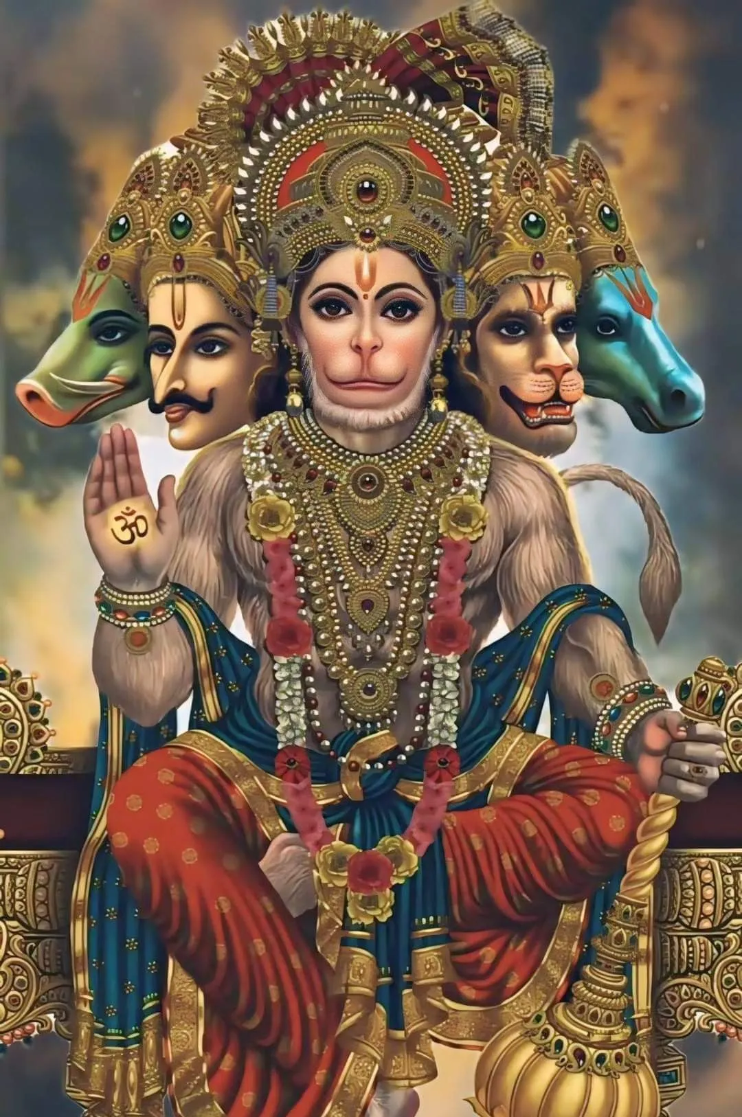 Panchmukhi Hanuman Image